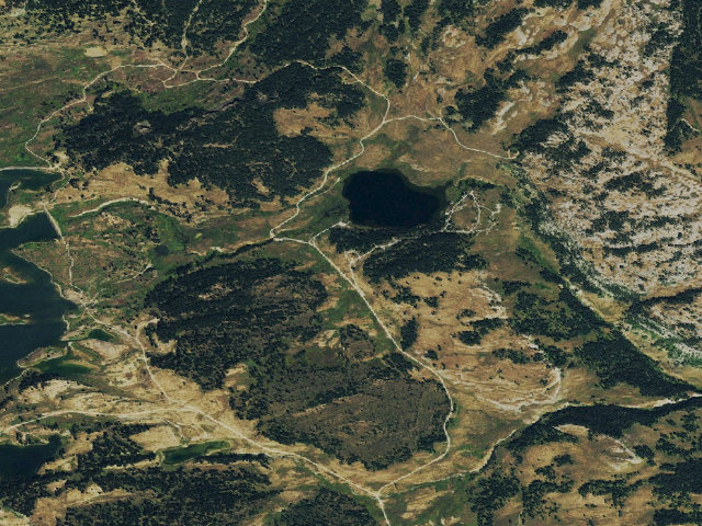 Aerial image of Deep Lake