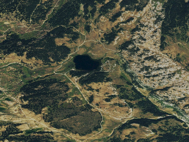 Aerial image of Deep Lake