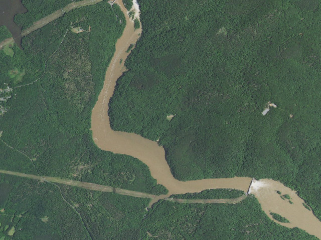 Aerial image of Deep Water Camp