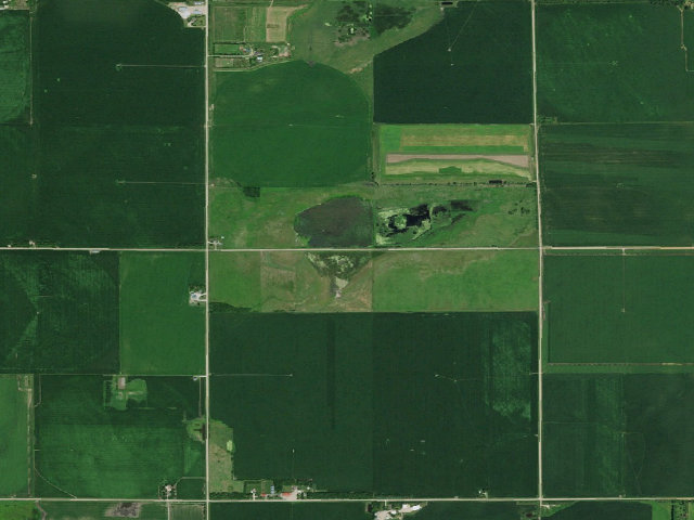 Aerial image of Deep Well WMA