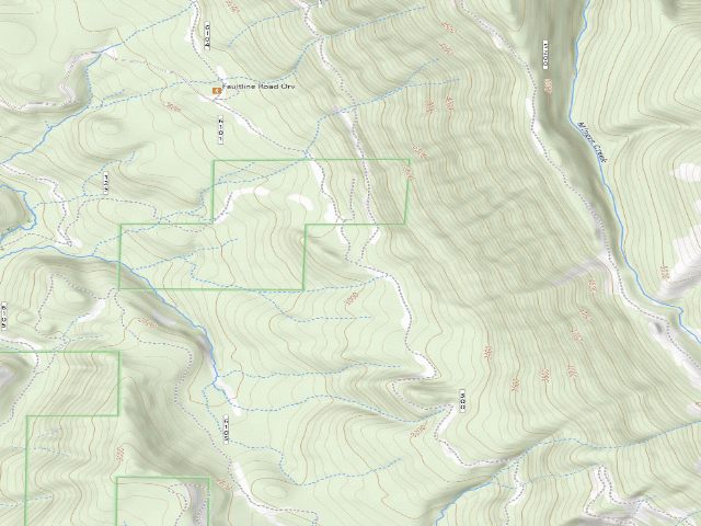 USGS topographic map of Deer Camp