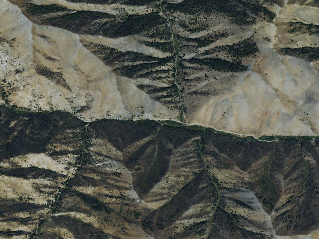 Aerial image of Deer Creek Campground