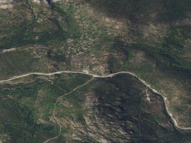 Aerial image of Deer Creek Campground