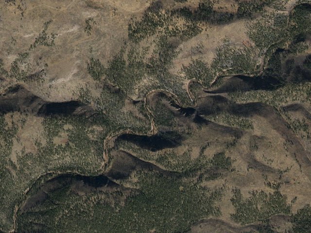 Aerial image of Deer Creek (East Fork-Black River