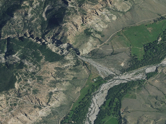 Aerial image of Deer Creek