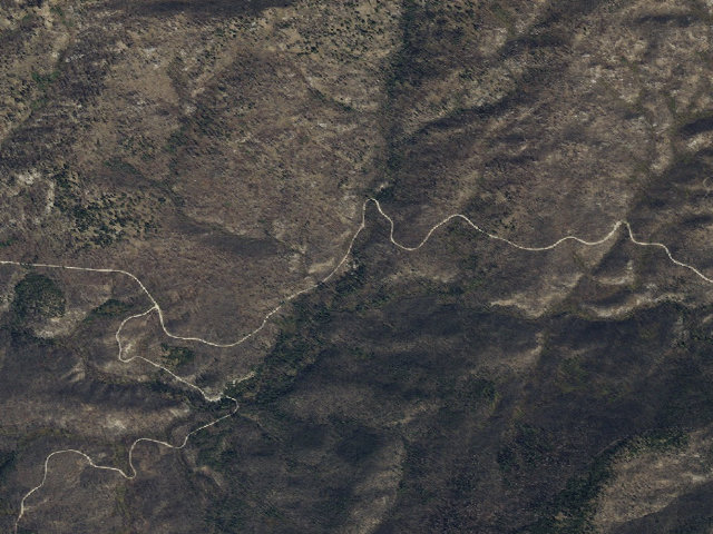 Aerial image of Deer Flat Campground