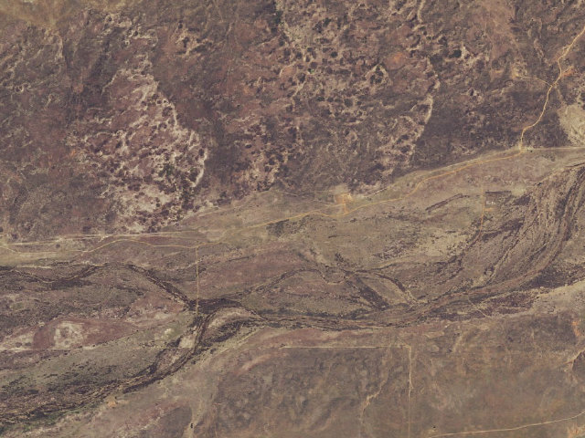 Aerial image of Deer Hunter Camp (Beaver River WMA)