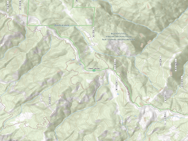 USGS topographic map of Deer Valley