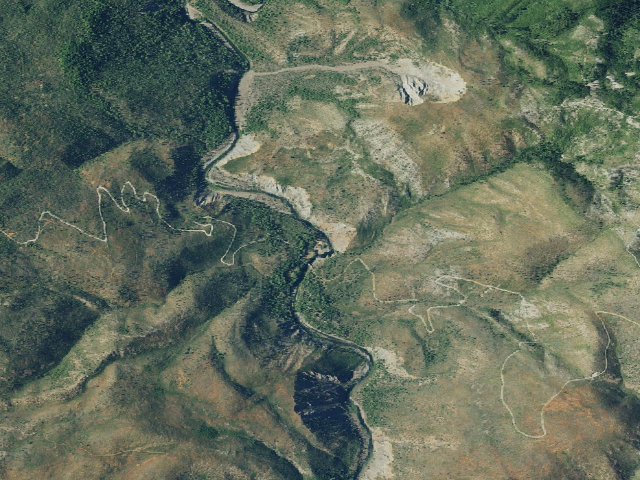 Aerial image of Del Norte County