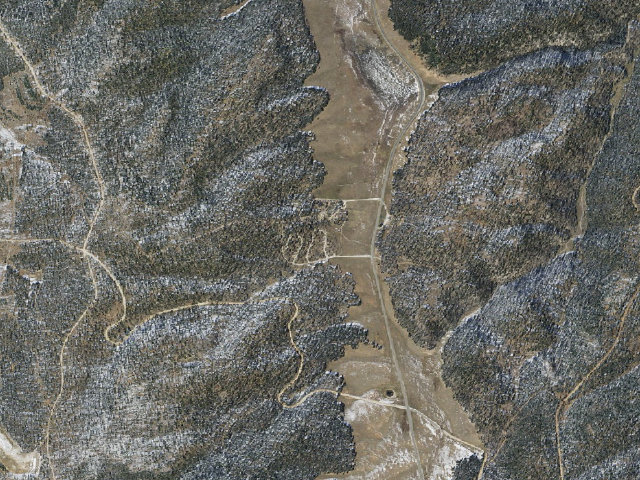 Aerial image of Demotte Campground