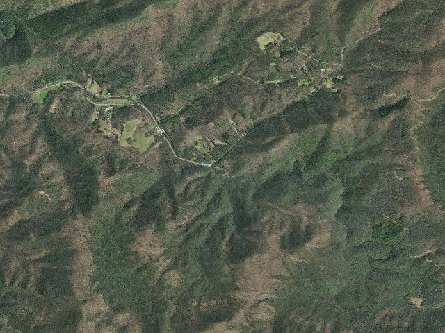 Aerial image of Dennis Cove Recreation Area