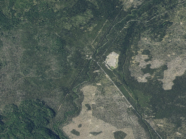 Aerial image of Deschutes Bridge