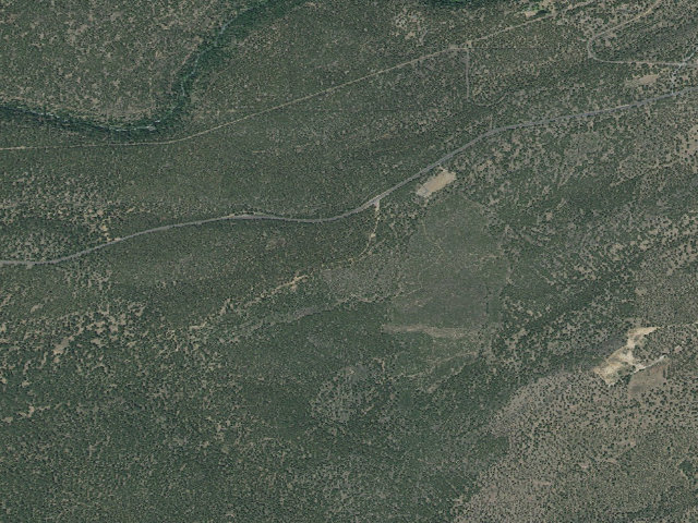 Aerial image of Deschutes National Forest
