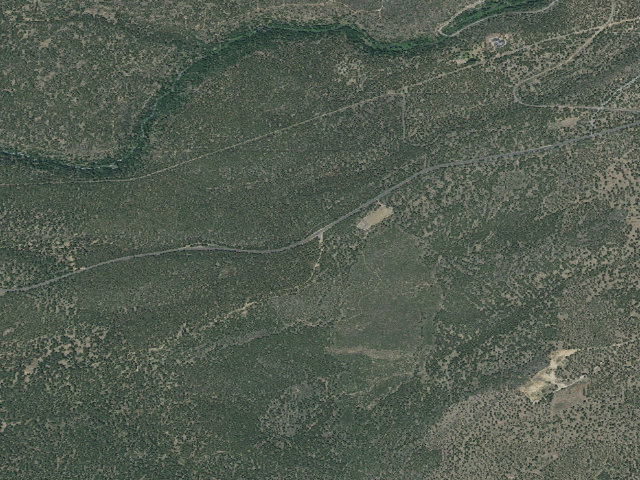 Aerial image of Deschutes National Forest