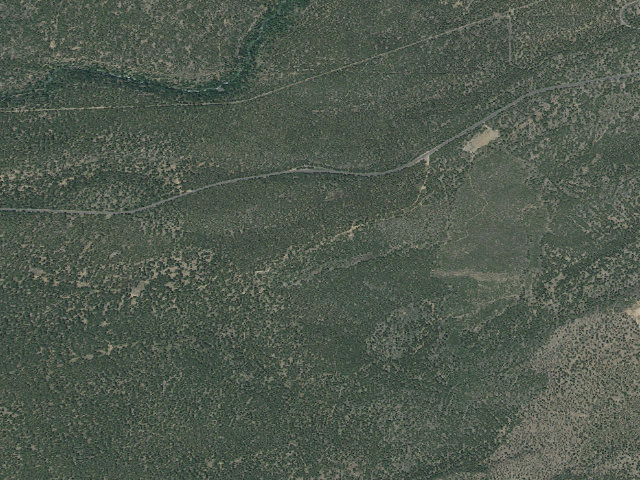 Aerial image of Deshutes National Forest