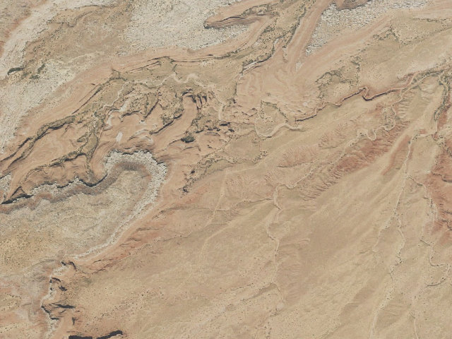 Aerial image of Designated Campsite