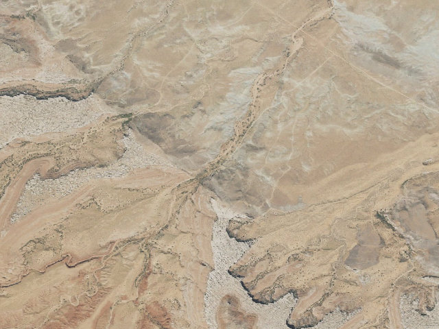 Aerial image of Designated Campsite