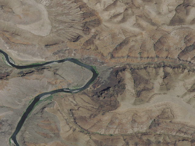 Aerial image of Devils Canyon