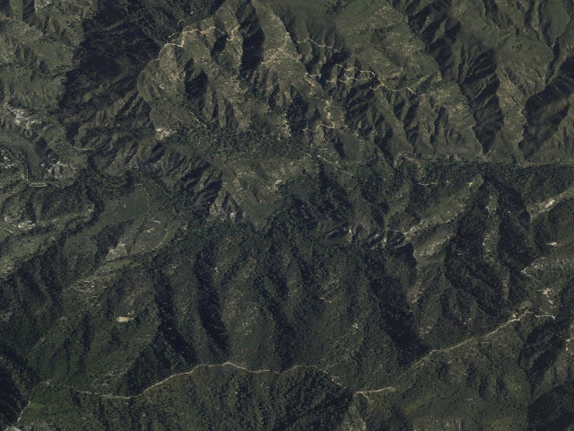 Aerial image of Devore Trail Camp