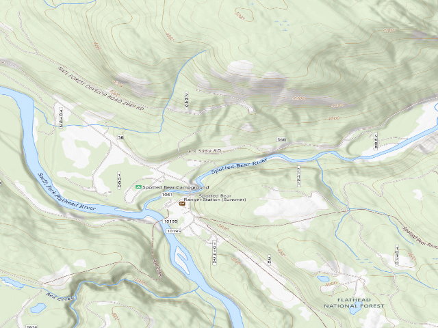 USGS topographic map of Diamond R Dispersed