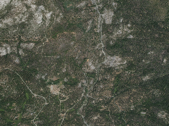 Aerial image of Dinkey
