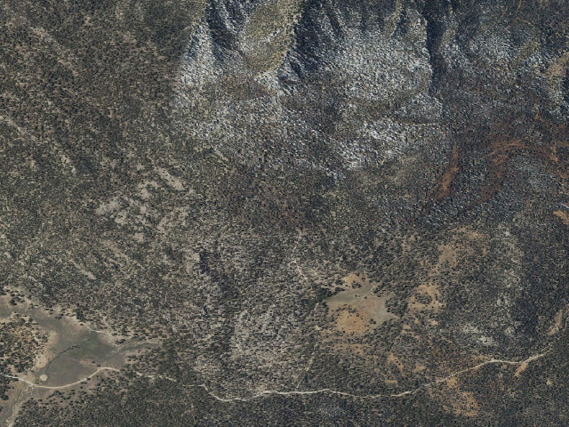 Aerial image of Dispersed camp #10 — San Bernardino County, CA