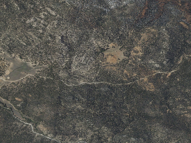 Aerial image of Dispersed camp #12 — San Bernardino County, CA