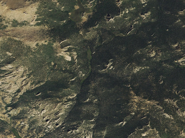 Aerial image of Dispersed camp #13 — Park County, CO
