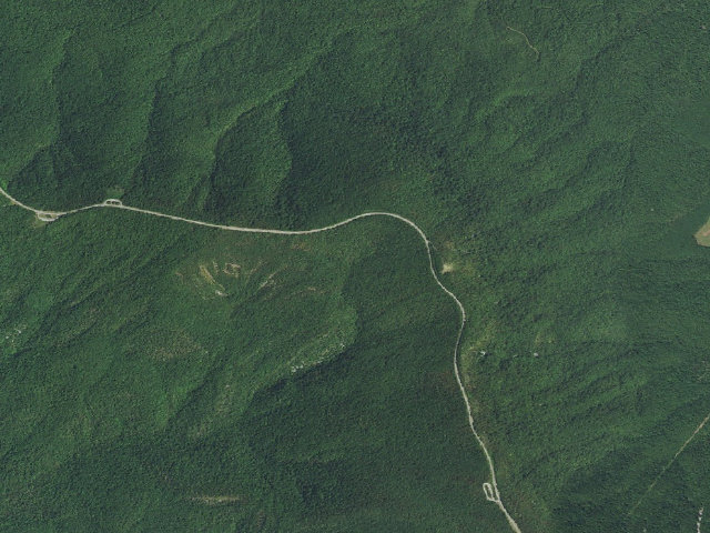 Aerial image of Dispersed camp #14 — Le Flore County, OK