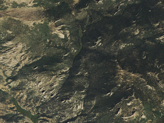 Aerial image of Dispersed camp #14 — Park County, CO