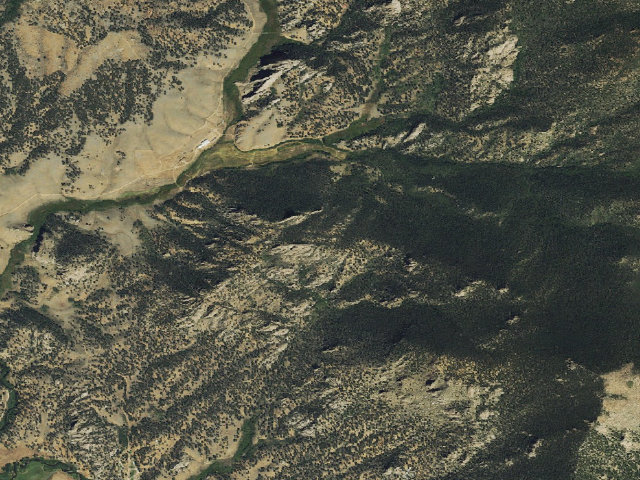 Aerial image of Dispersed camp #15 — Park County, CO