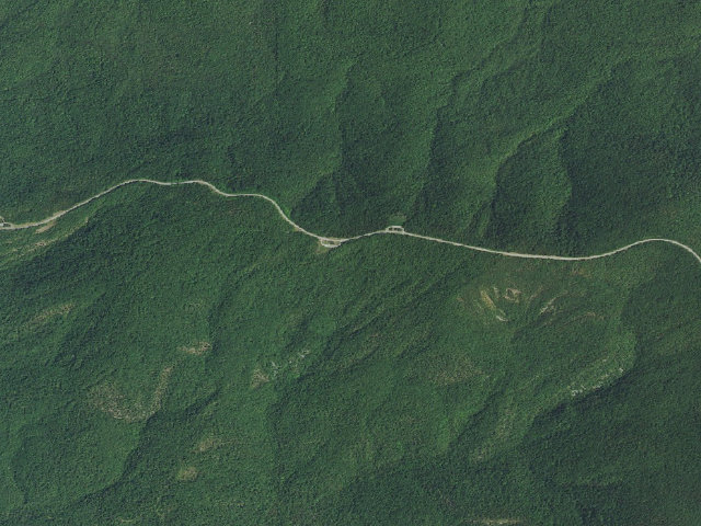 Aerial image of Dispersed camp #16 — Le Flore County, OK