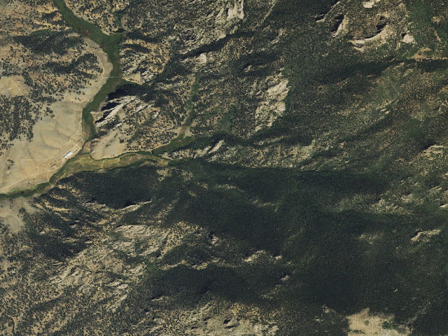 Aerial image of Dispersed camp #16 — Park County, CO