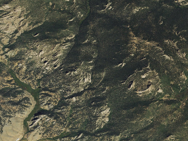 Aerial image of Dispersed camp #17 — Park County, CO