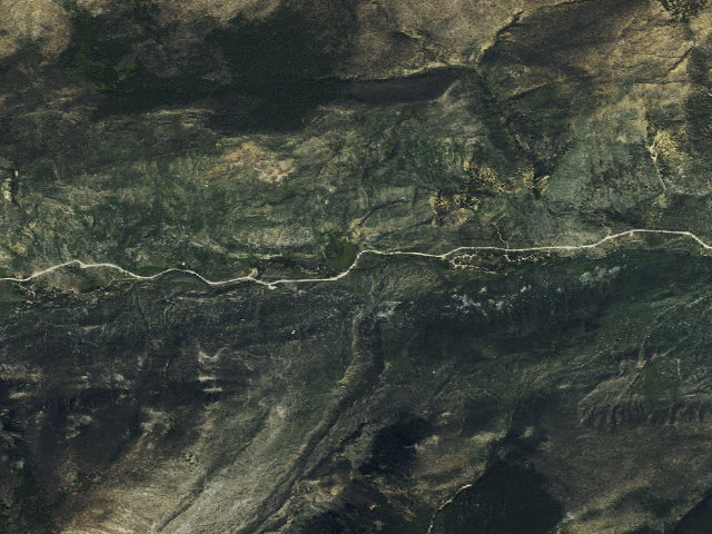 Aerial image of Dispersed camp #2 — Carbon County, MT