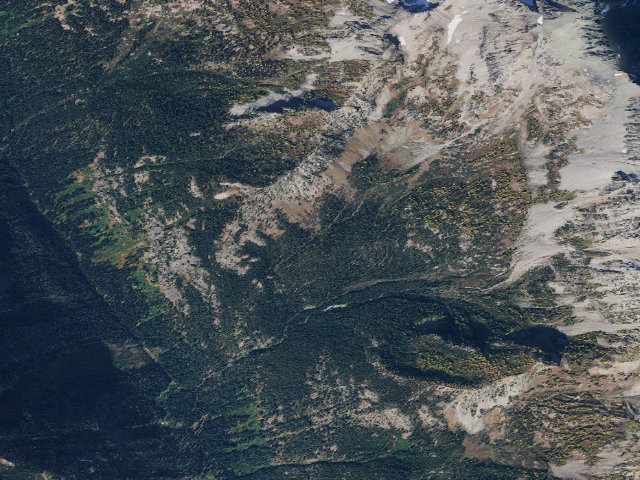 Aerial image of Dispersed camp #2 — Chelan County, WA