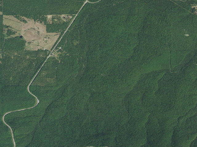 Aerial image of Dispersed camp #2 — Le Flore County, OK