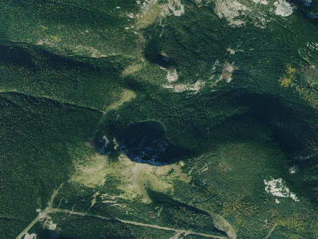 Aerial image of Dispersed camp #2 — Lincoln County, MT