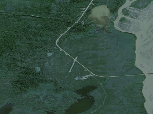 Aerial image of Dispersed camp #2 — Matanuska-Susitna Borough, AK