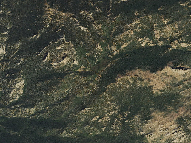 Aerial image of Dispersed camp #2 — Park County, CO