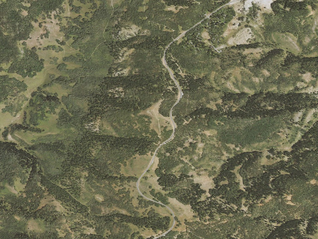 Aerial image of Dispersed camp #2 — Rich County, UT