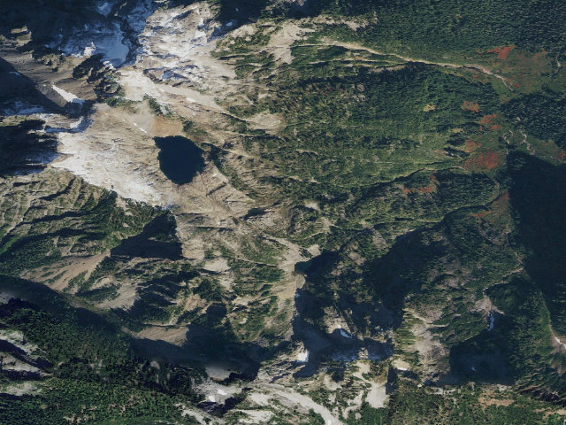 Aerial image of Dispersed camp #2 — Snohomish County, WA