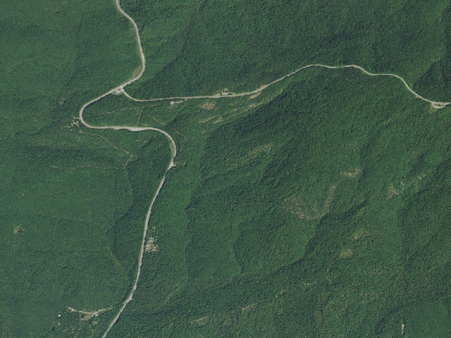 Aerial image of Dispersed camp #20 — Le Flore County, OK