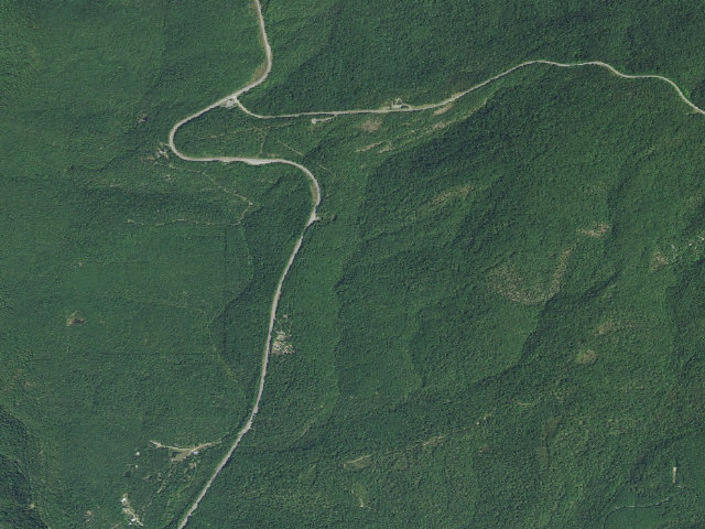Aerial image of Dispersed camp #21 — Le Flore County, OK