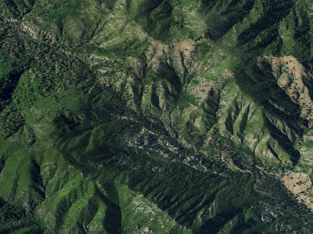 Aerial image of Dispersed camp #3 — Monterey County, CA