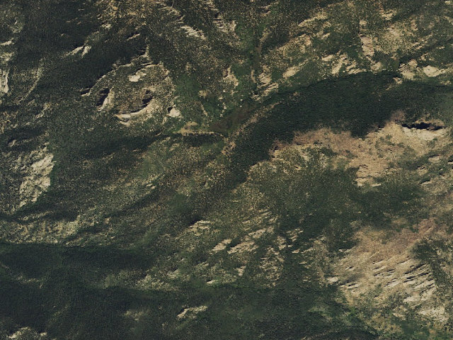 Aerial image of Dispersed camp #3 — Park County, CO