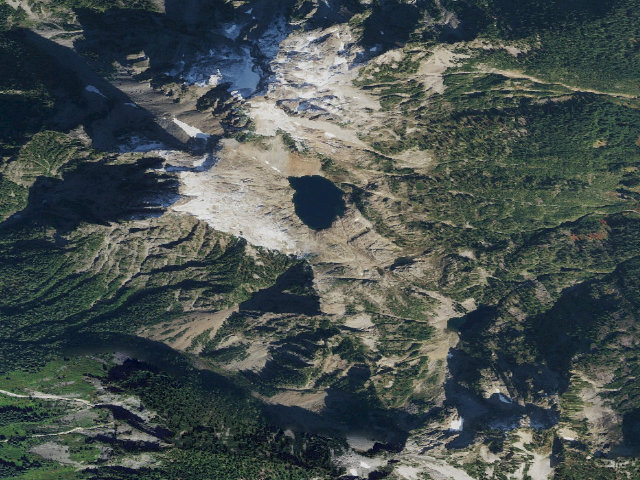 Aerial image of Dispersed camp #3 — Snohomish County, WA