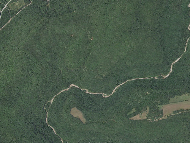 Aerial image of Dispersed camp #3 — Washington County, AR