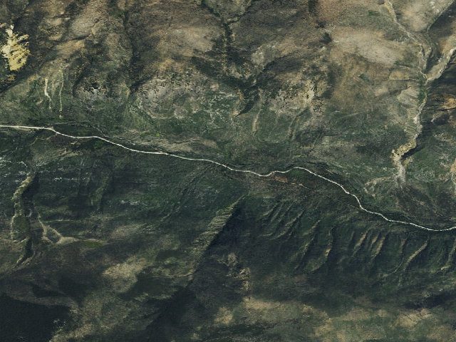 Aerial image of Dispersed camp #4 — Carbon County, MT