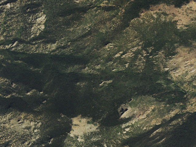 Aerial image of Dispersed camp #4 — Park County, CO